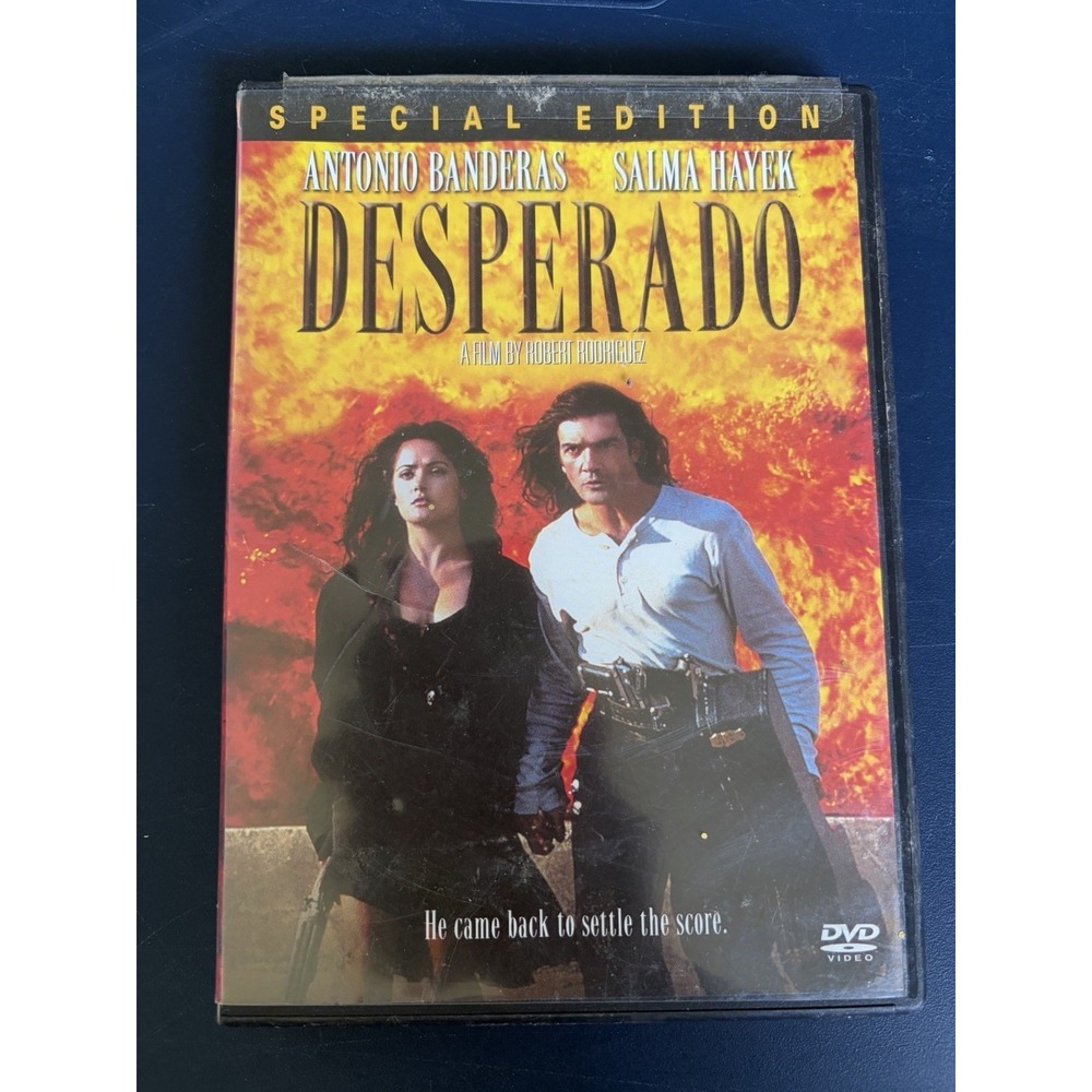 Desperado (DVD, 1995 Special Edition) Action Western Antonio Banderas